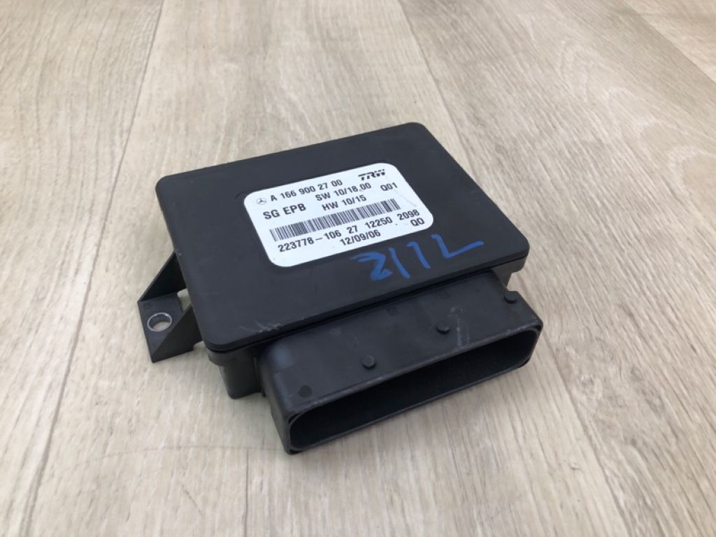 A 166 900 27 00 | Блок управления стояночным тормозом MERCEDES GL-CLASS X166 12-16