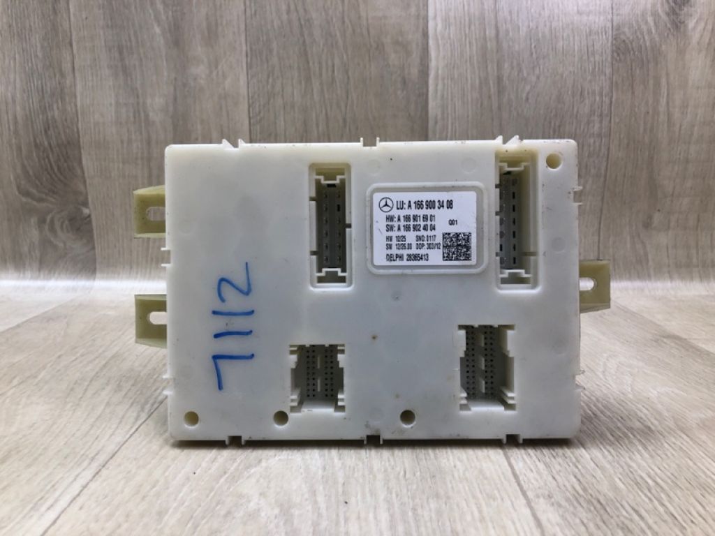 A 166 900 28 06 | Блок комфорта задн. MERCEDES GL-CLASS X166 12-16 - Фото 2