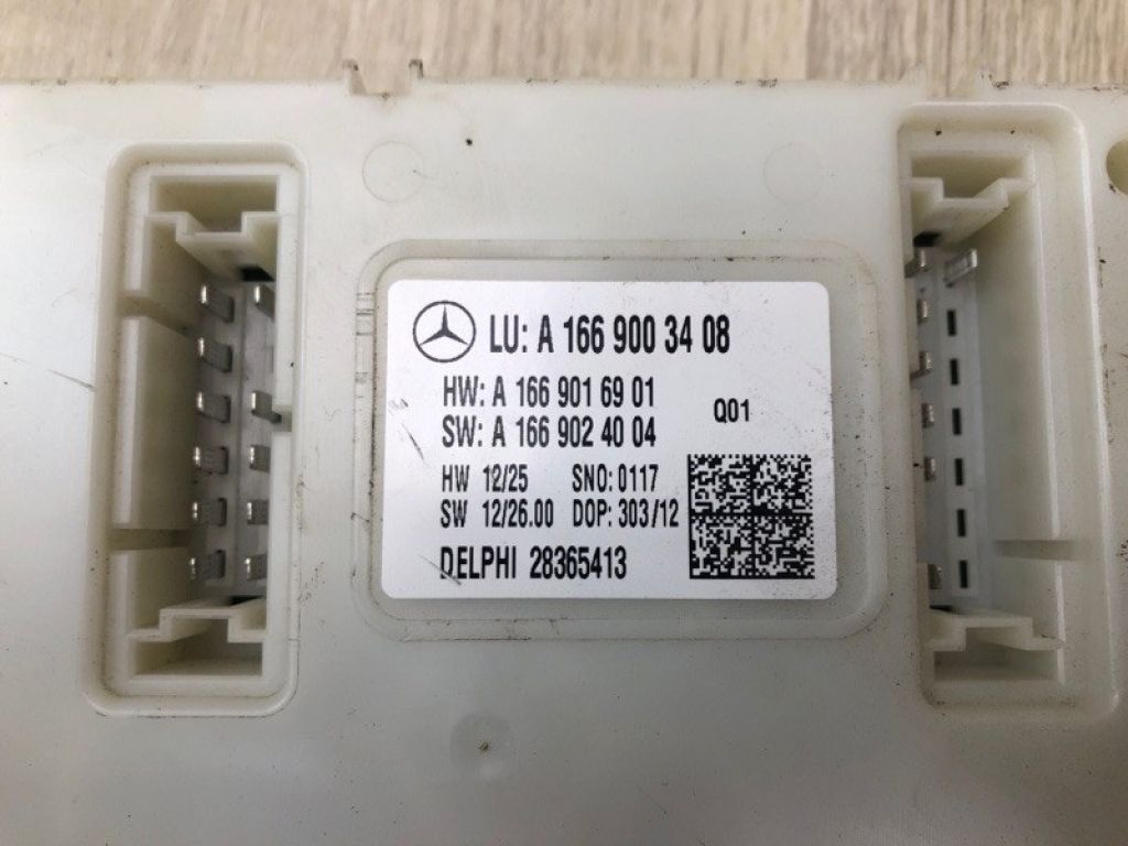 A 166 900 28 06 | Блок комфорта задн. MERCEDES GL-CLASS X166 12-16 - Фото 7