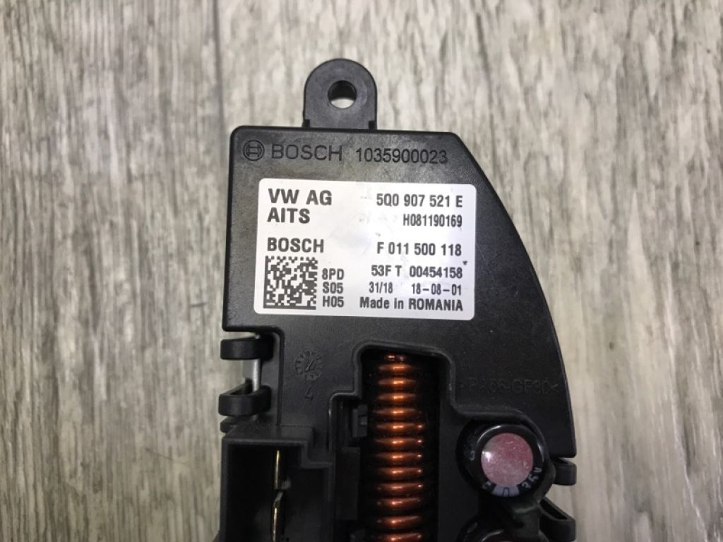 5Q0 907 521 C | Резистор пічки VOLKSWAGEN TIGUAN 16-23 - Фото 4
