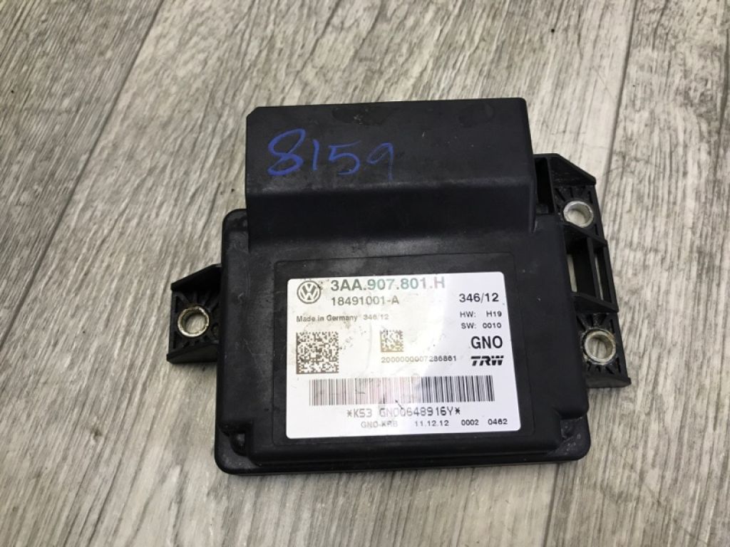 3AA 907 801 J | Блок керування стоянковим гальмом VOLKSWAGEN TIGUAN 08-17