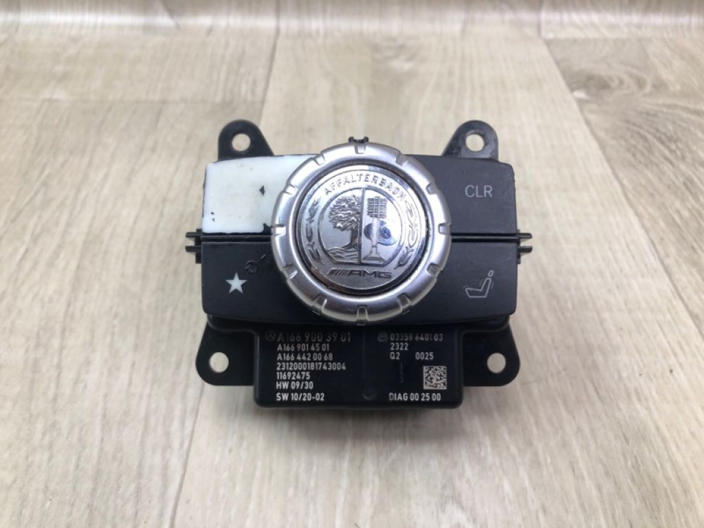 A 166 900 39 01 | Блок управления навигацией MERCEDES GL-CLASS X166 12-16