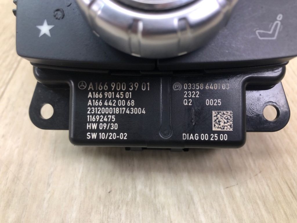 A 166 900 39 01 | Блок управления навигацией MERCEDES GL-CLASS X166 12-16 - Фото 7
