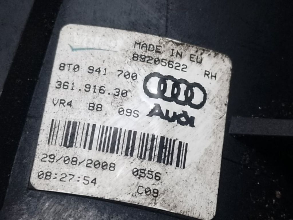 8T0 941 700 | Протитуманна фара прав. AUDI A5 07-17 - Фото 5