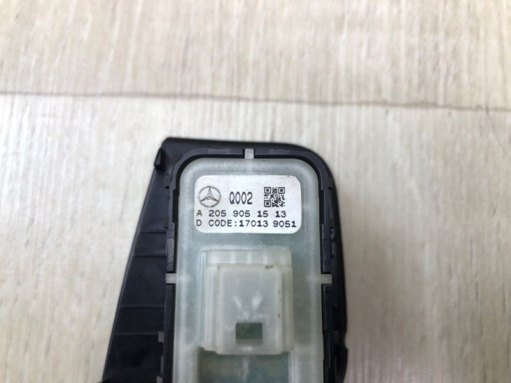 A 205 905 15 13 9051 | Кнопка склопідіймача передн. прав. MERCEDES C-CLASS W205 16-21 - Фото 6