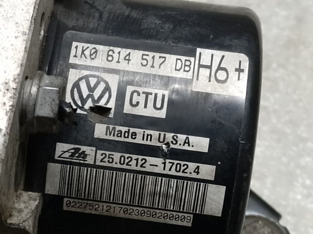 1K0 614 517 CT BEF | Блок антиблокувальної системи VOLKSWAGEN JETTA USA 10-17 - Фото 12