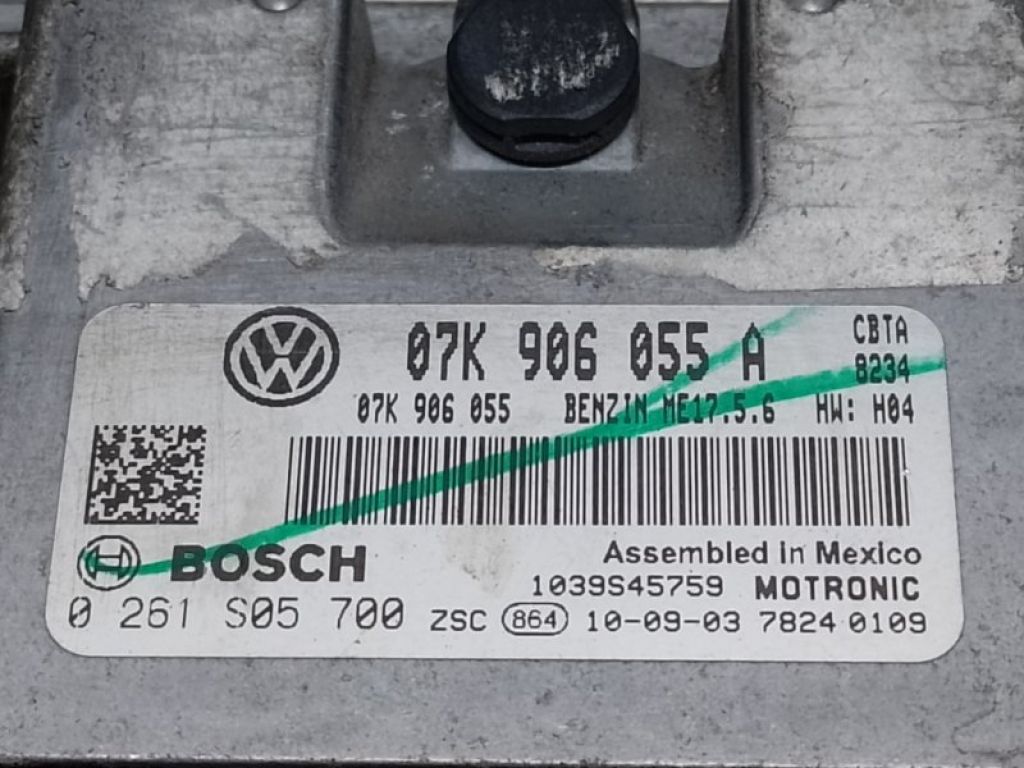 07K 906 055 A | Блок керування двигуном VOLKSWAGEN JETTA USA 10-17 - Фото 4