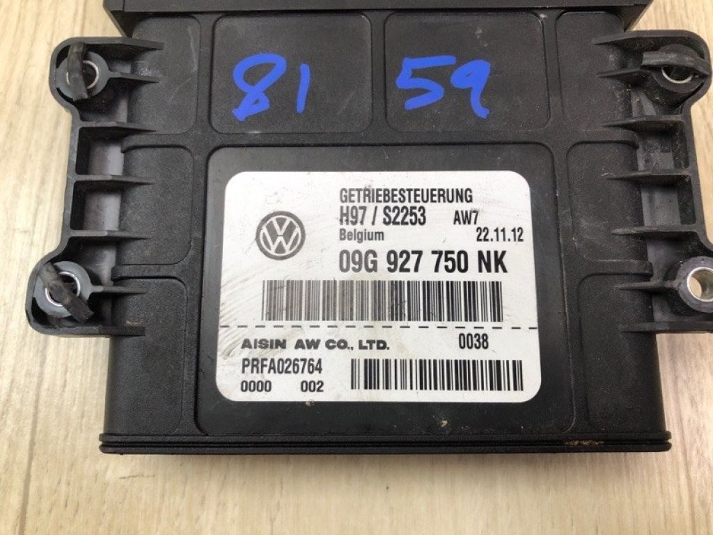 09G 927 750 NK | Блок керування АКПП VOLKSWAGEN TIGUAN 08-17 - Фото 5