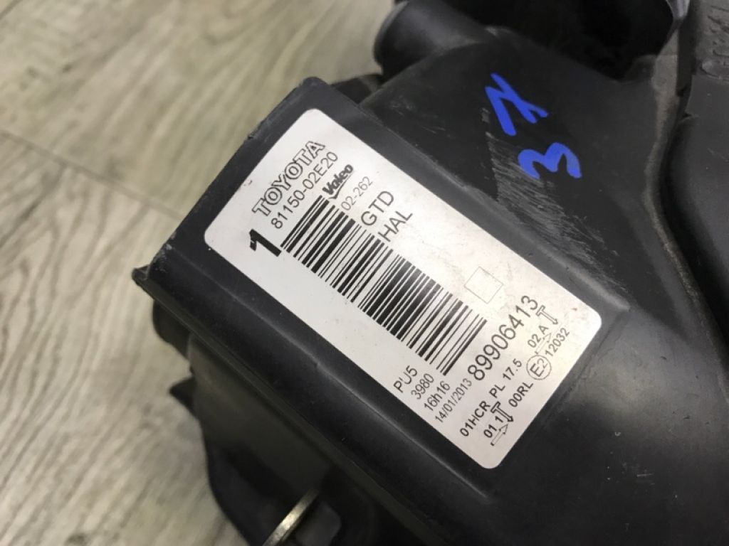 81150-02E21 | Фара лів. TOYOTA AURIS 13-18 - Фото 7