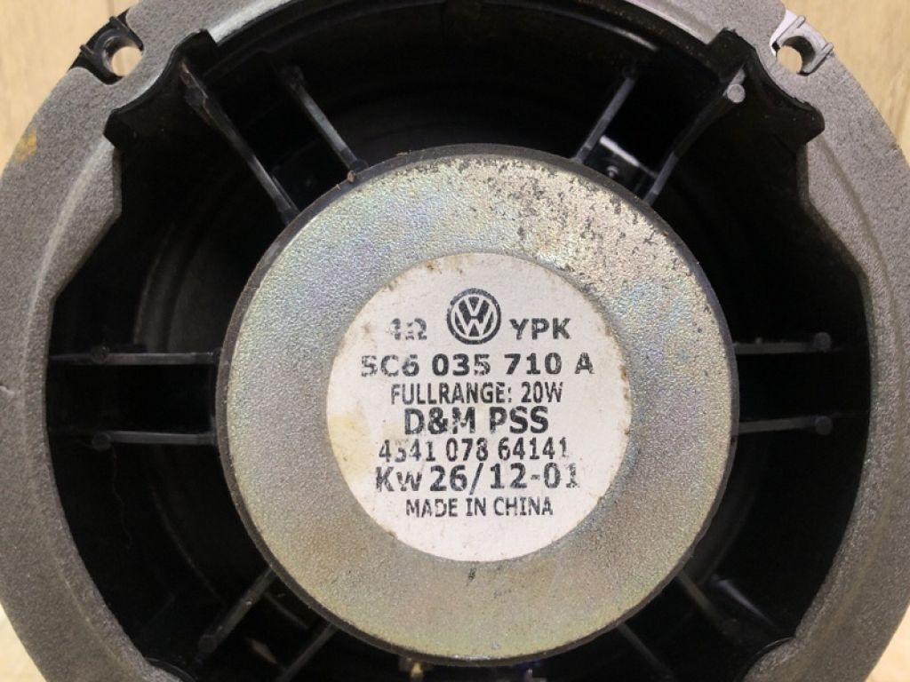 5C6 035 710 A | Динамік задн. прав. VOLKSWAGEN JETTA USA 10-17 - Фото 3