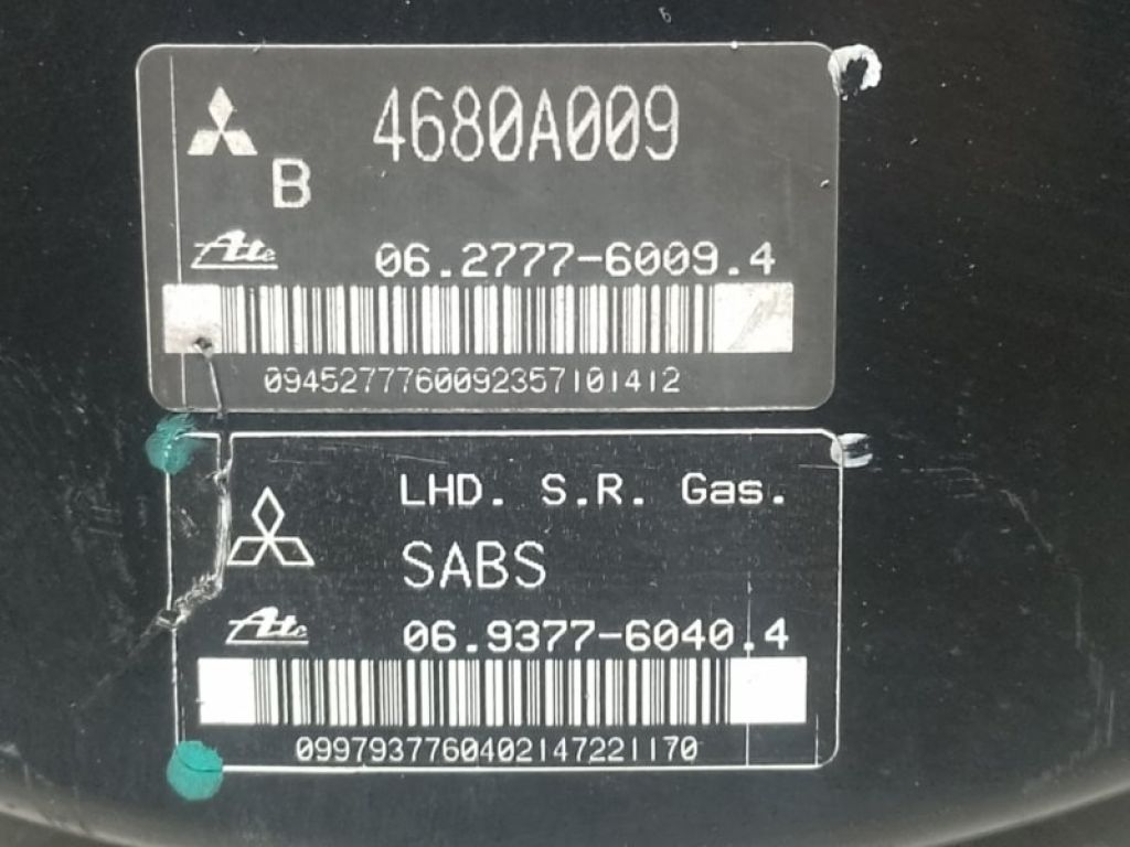 4630A093 | Вакуумний підсилювач гальм MITSUBISHI OUTLANDER XL 05-13 - Фото 4