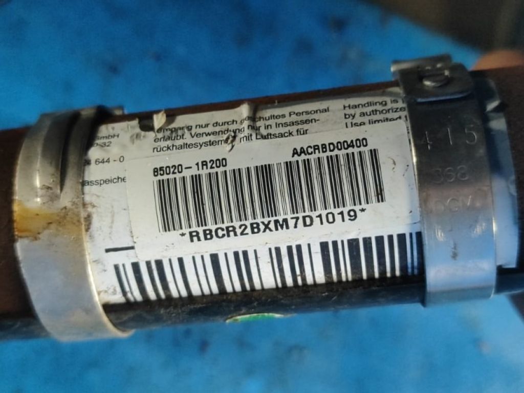 850201R200 | Подушка безпеки (штора) прав. HYUNDAI ACCENT RB 10- - Фото 4