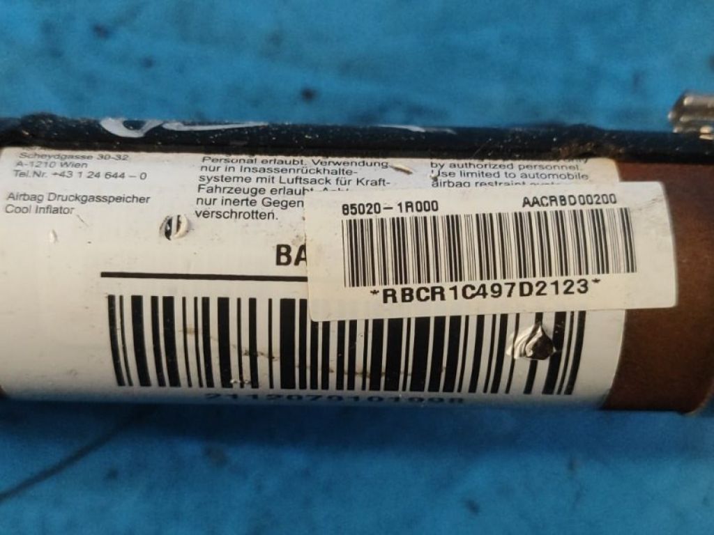 850201R000 | Подушка безпеки (штора) прав. HYUNDAI ACCENT RB 10- - Фото 4