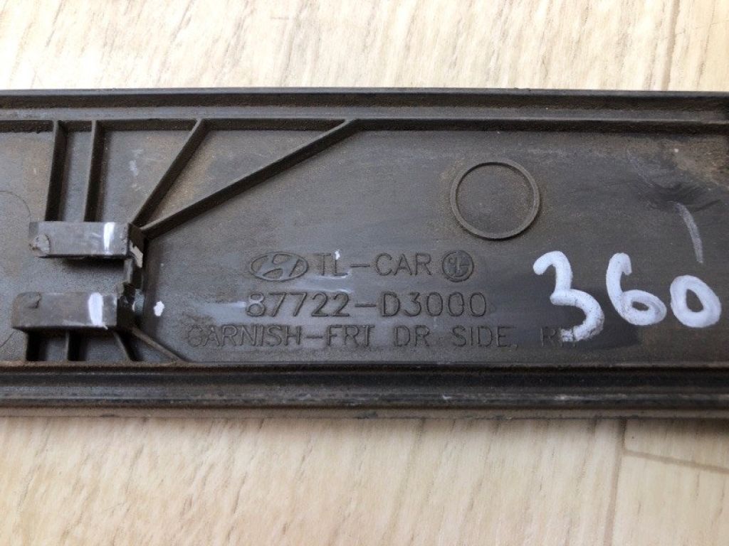 87722-D3000CA | Накладка двері передн. прав. HYUNDAI TUCSON TL 15-20 - Фото 6