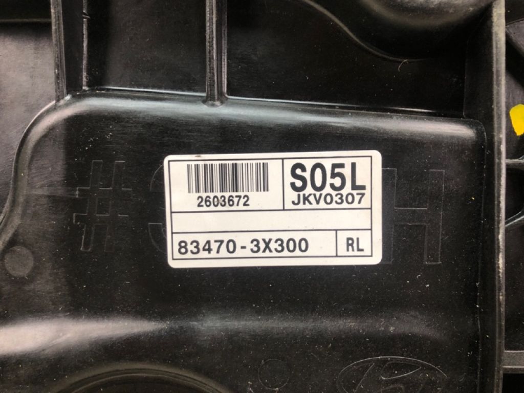 83471-3X000 | Склопідйомник задн. лів. HYUNDAI ELANTRA MD 10-15 - Фото 4