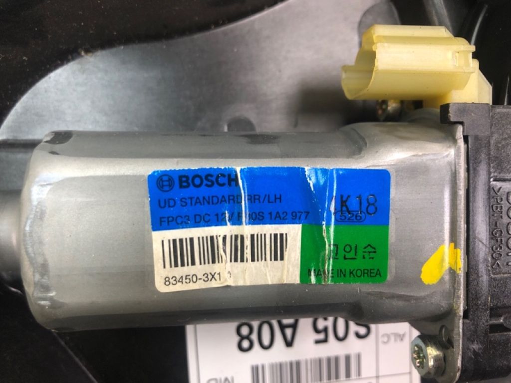 83471-3X000 | Склопідйомник задн. лів. HYUNDAI ELANTRA MD 10-15 - Фото 6