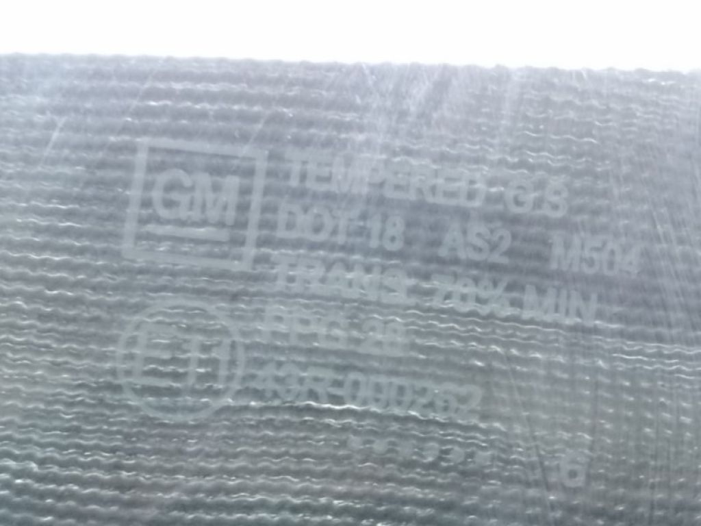 15094399 | Скло дверей передн. лів. HUMMER H3 05-10 - Фото 2