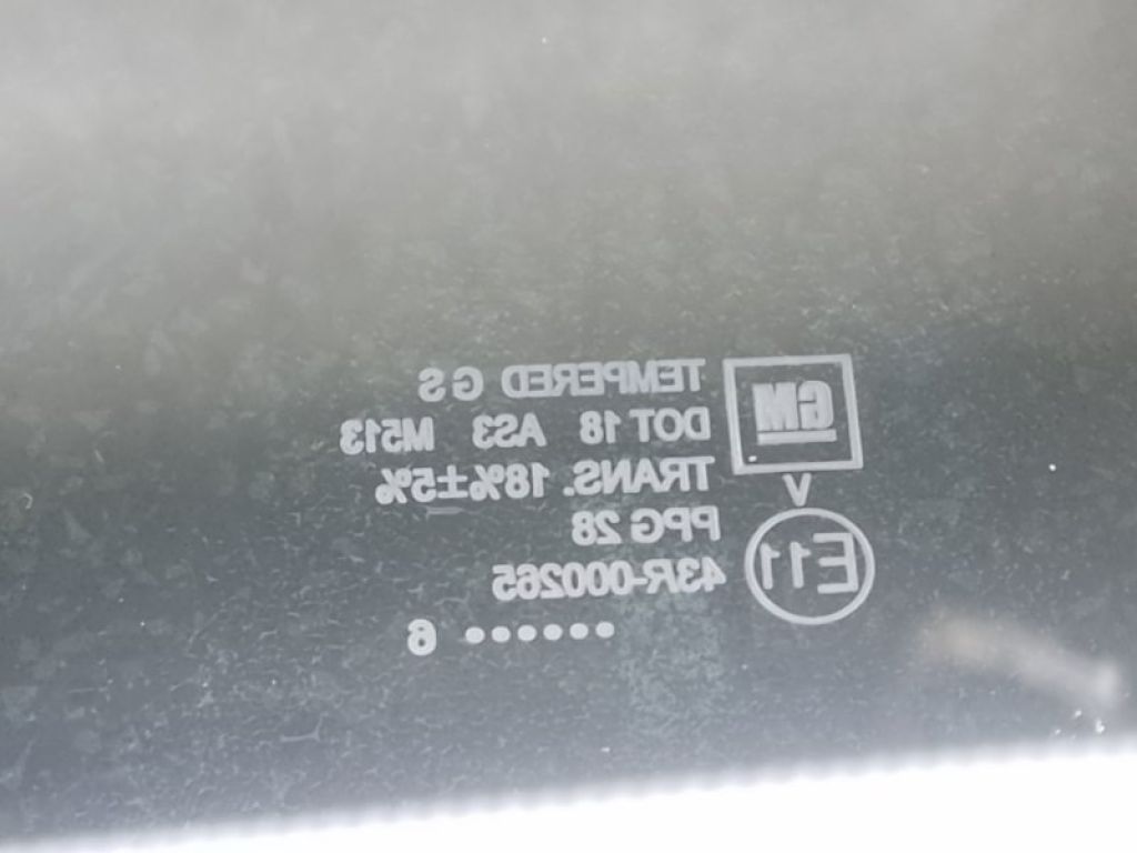 15094403 | Скло дверей задн. лів. HUMMER H3 05-10 - Фото 2