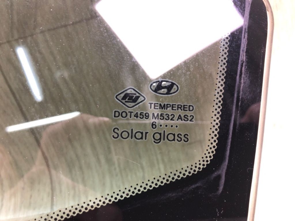 83417F2020 | Скло дверей глухе задн. лів. HYUNDAI ELANTRA AD 16- - Фото 4