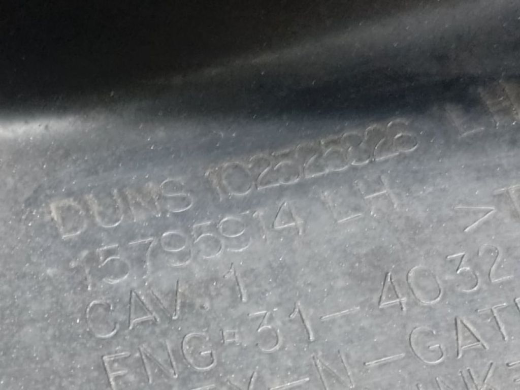 15852218 | Накладка крыла (расширитель арки) задн. лев. HUMMER H3 05-10 - Фото 7