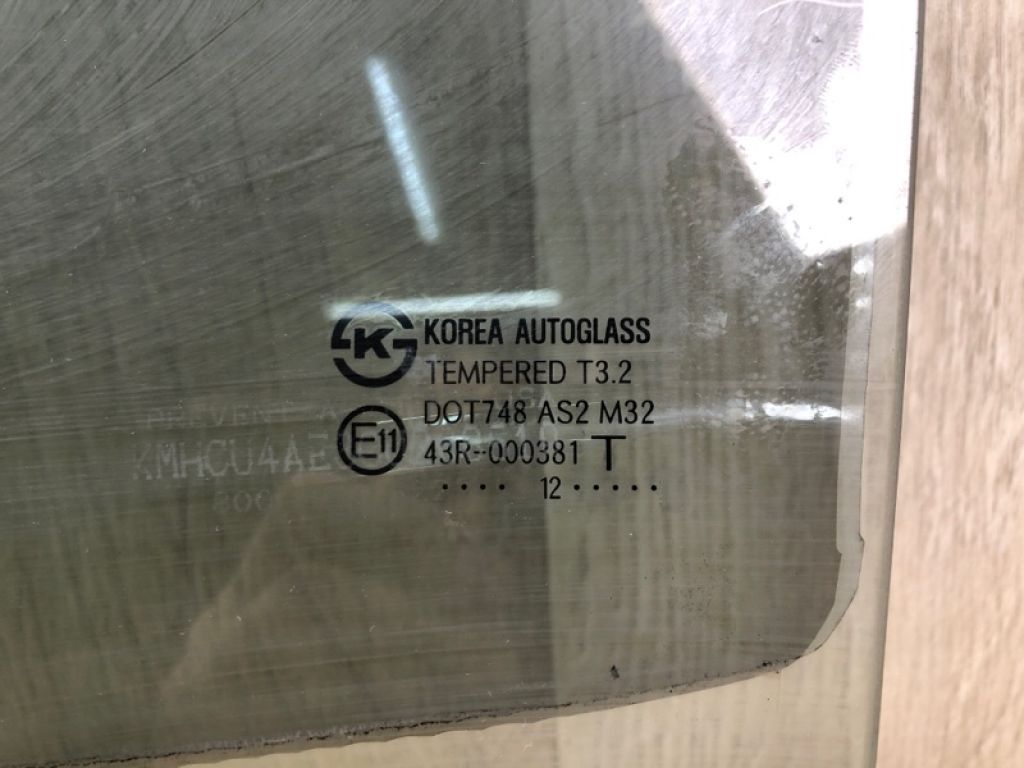 834111R010 | Стекло двери задн. лев. HYUNDAI ACCENT RB 10- - Фото 4