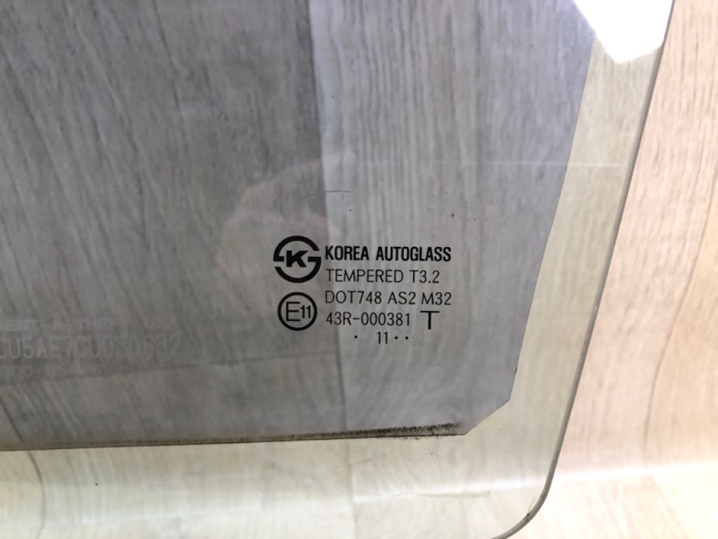 824110U010 | Скло дверей передн. лів. HYUNDAI ACCENT RB 10- - Фото 4