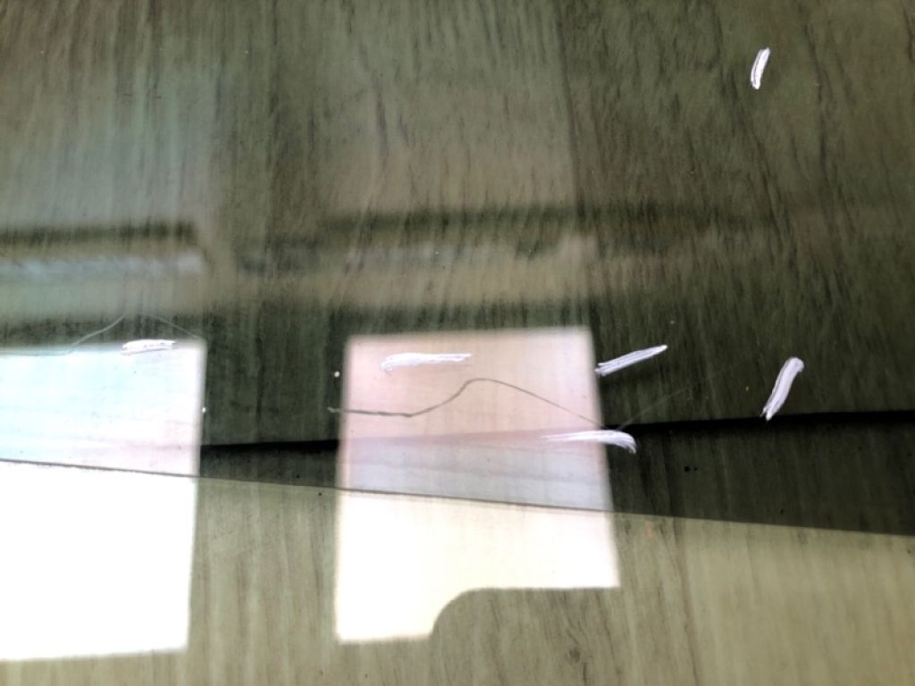 83410F2020 | Скло дверей задн. лів. HYUNDAI ELANTRA AD 16- - Фото 7