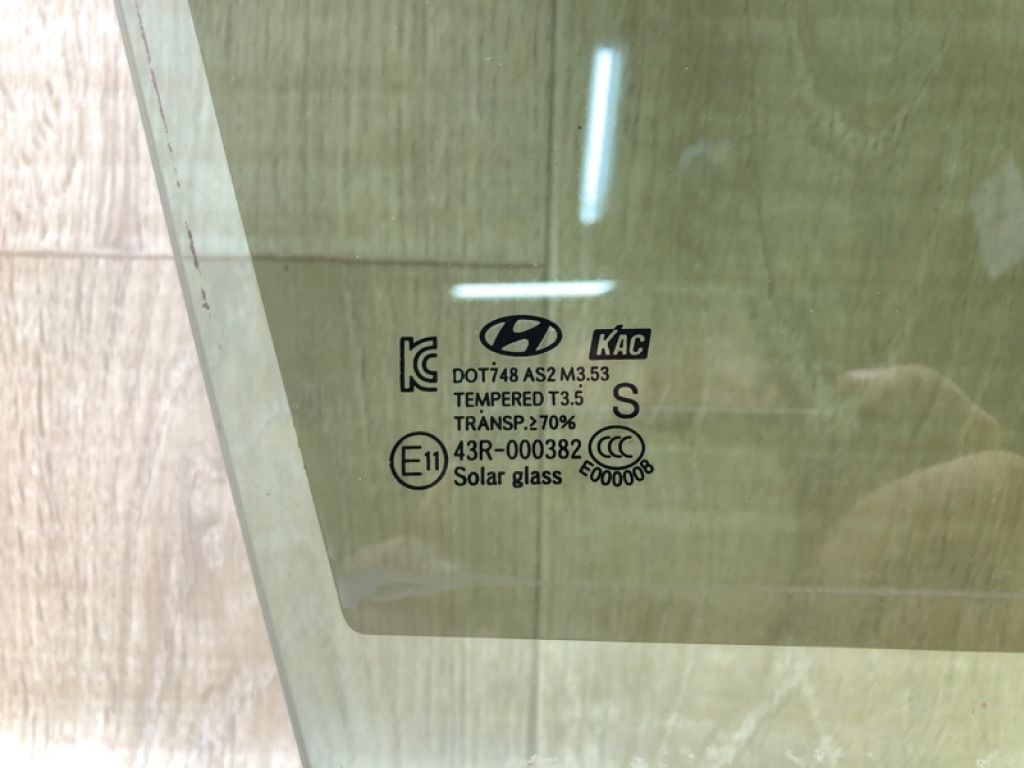 824213X021 | Скло дверей передн. прав. HYUNDAI ELANTRA MD 10-15 - Фото 5