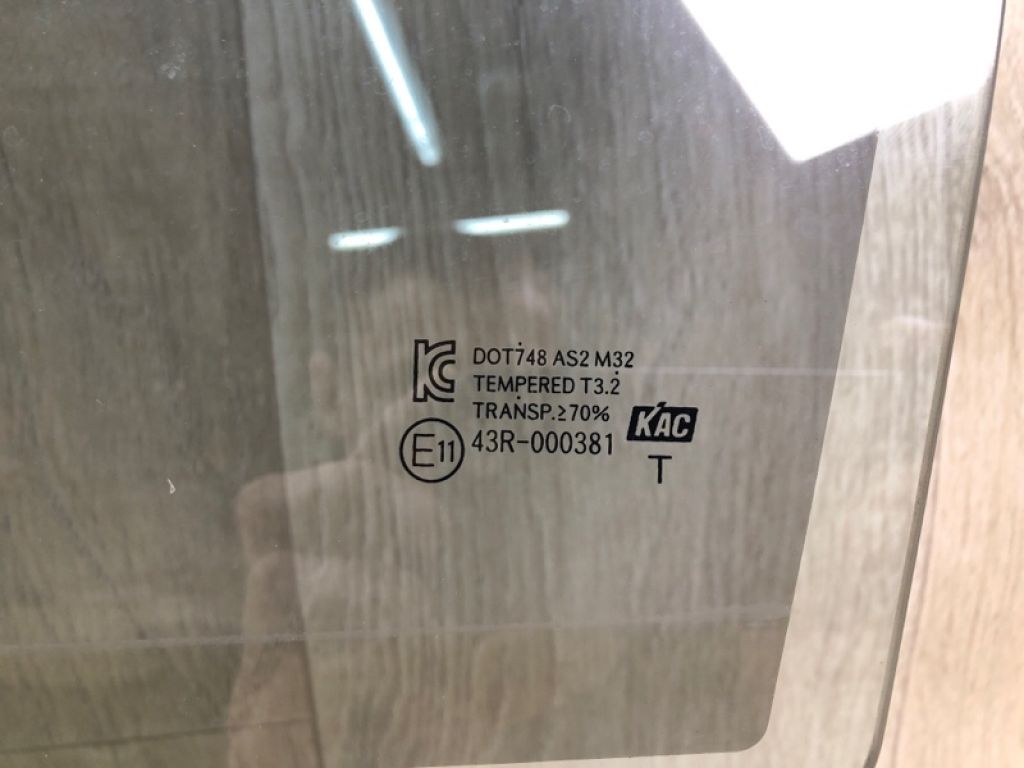 824110U010 | Скло дверей передн. лів. HYUNDAI ACCENT RB 10- - Фото 4