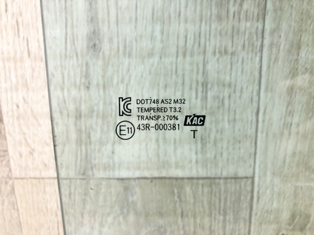 834211R010 | Скло дверей задн. прав. HYUNDAI ACCENT RB 10- - Фото 4