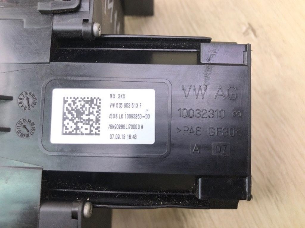 5C5953513F | Підрульовий перемикач VOLKSWAGEN JETTA USA 10-17 - Фото 8