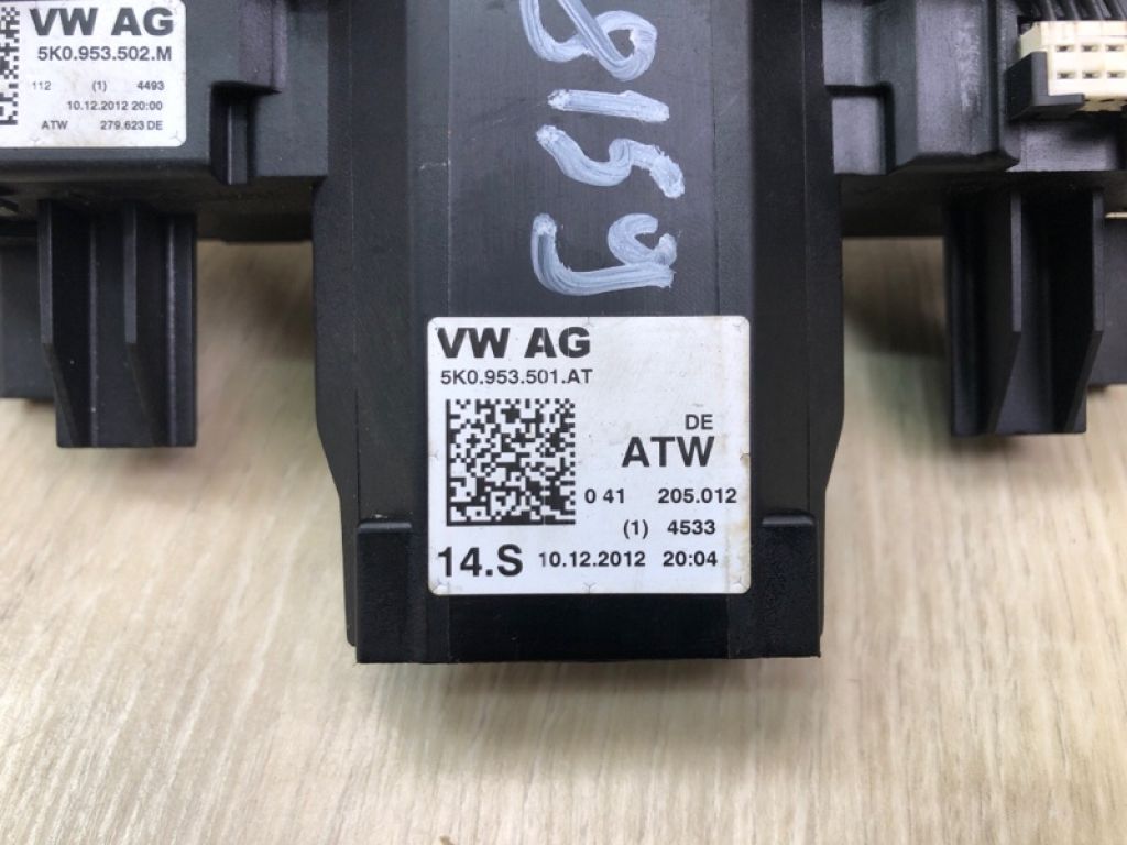 5K0953502K | Підрульовий перемикач VOLKSWAGEN TIGUAN 08-17 - Фото 7
