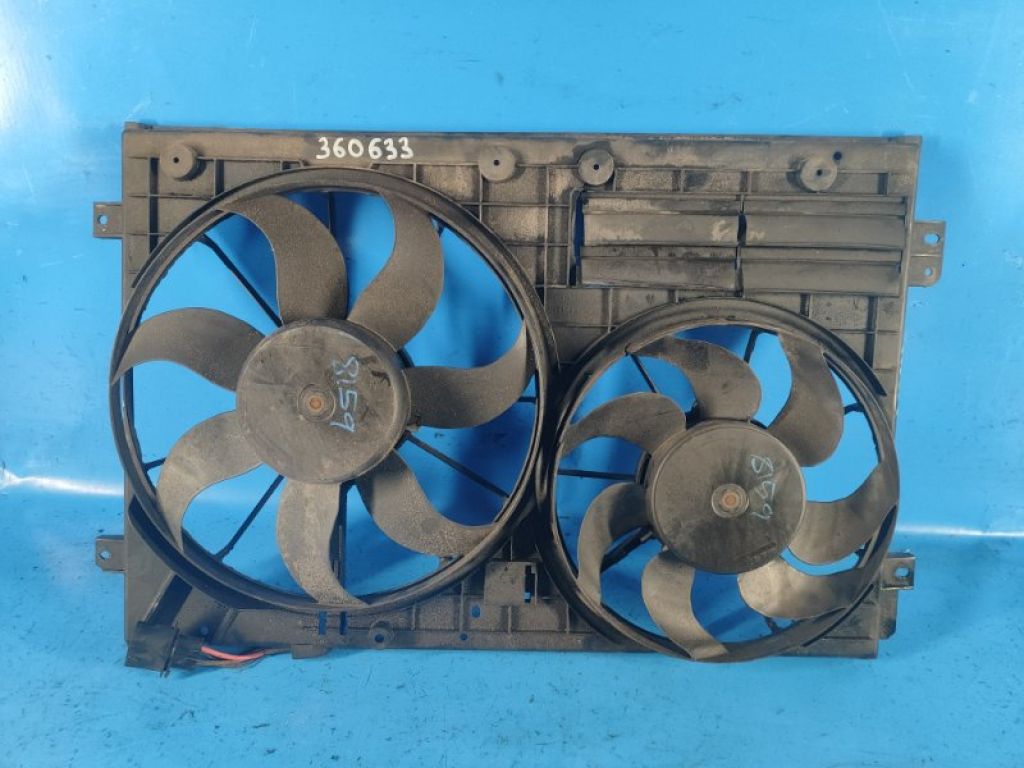 1K0121205AD | Диффузор вентилятора основного радиатора VOLKSWAGEN TIGUAN 08-17