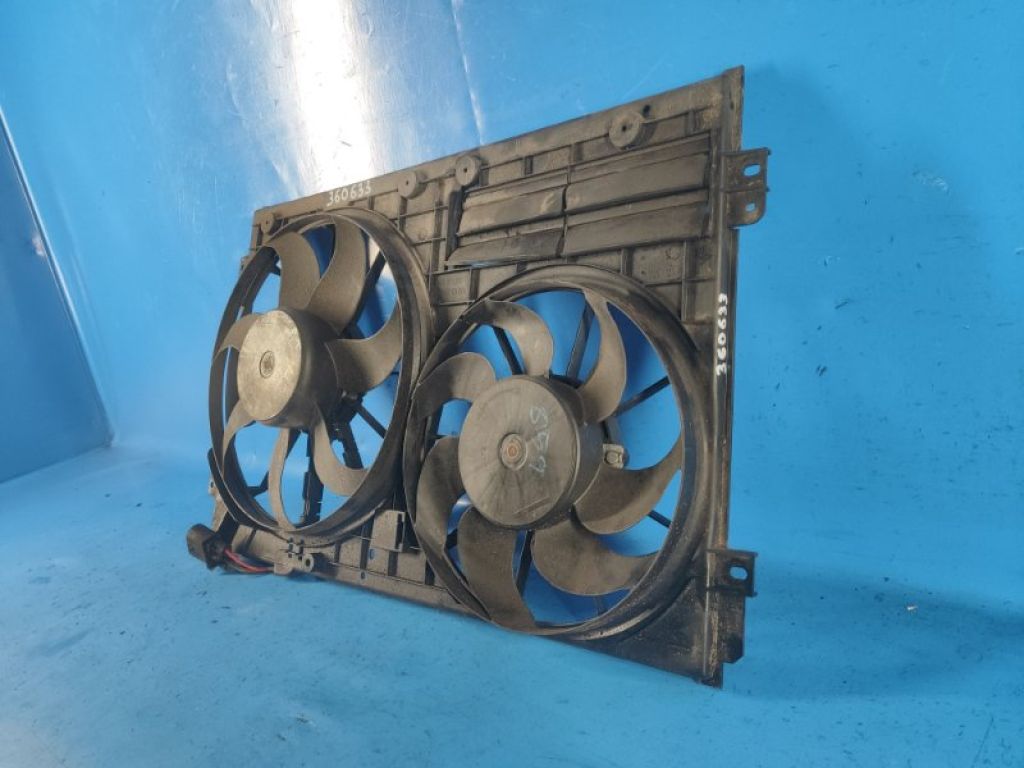 1K0121205AD | Диффузор вентилятора основного радиатора VOLKSWAGEN TIGUAN 08-17 - Фото 2