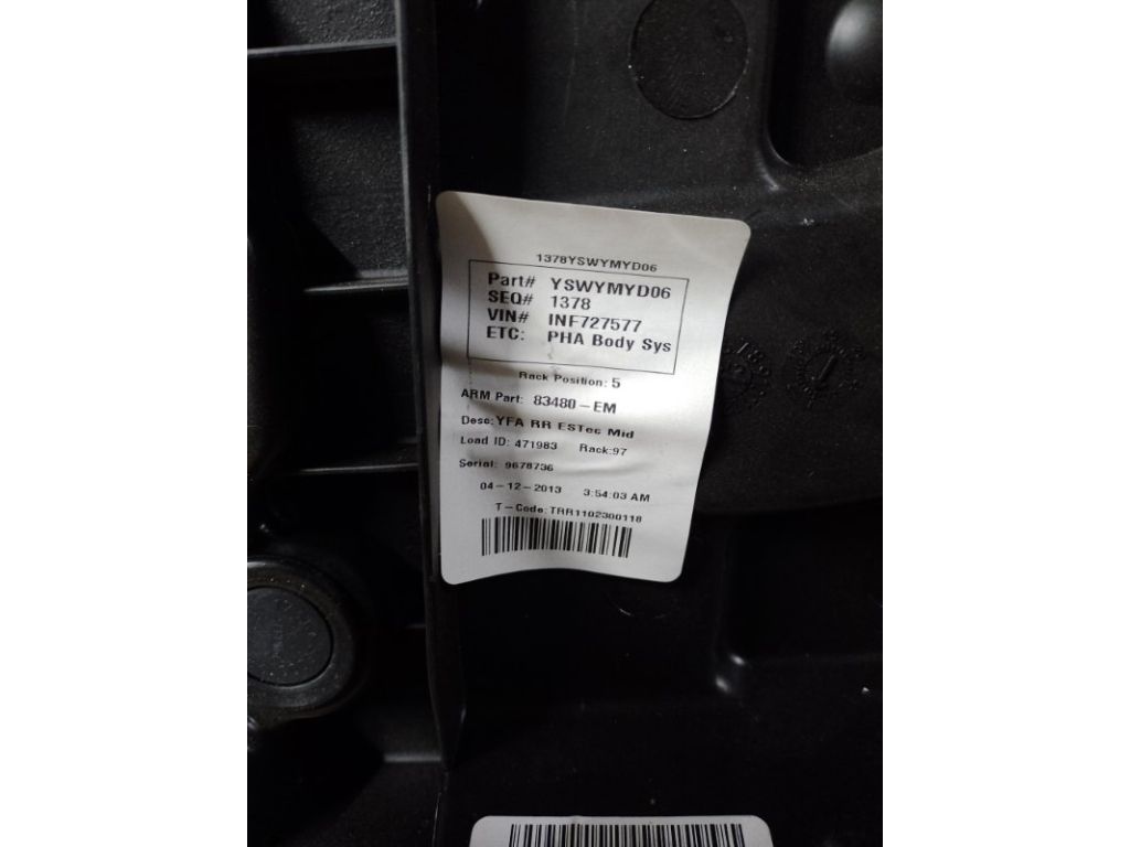 83481-3Q000 | Стеклоподъемник задн. прав. HYUNDAI SONATA YF 10-14 - Фото 4