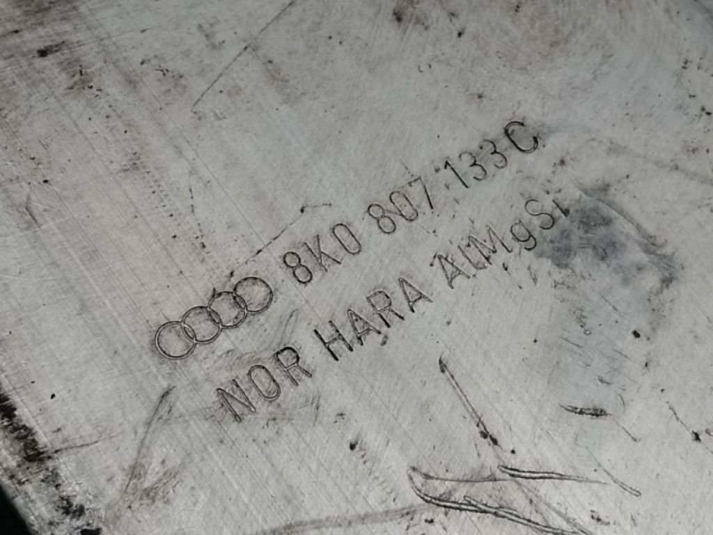 8K0 807 133 D | Кронштейн підсилювача переднього бампера лів. AUDI A5 07-17 - Фото 7