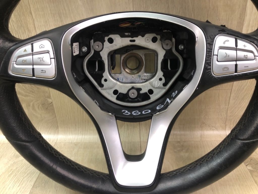 A 000 460 05 07 9E38 | Руль MERCEDES C-CLASS W205 16-21 - Фото 4