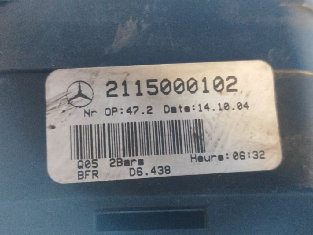 A2115000102 | Радиатор основной MERCEDES E-CLASS W211 02-09 - Фото 9