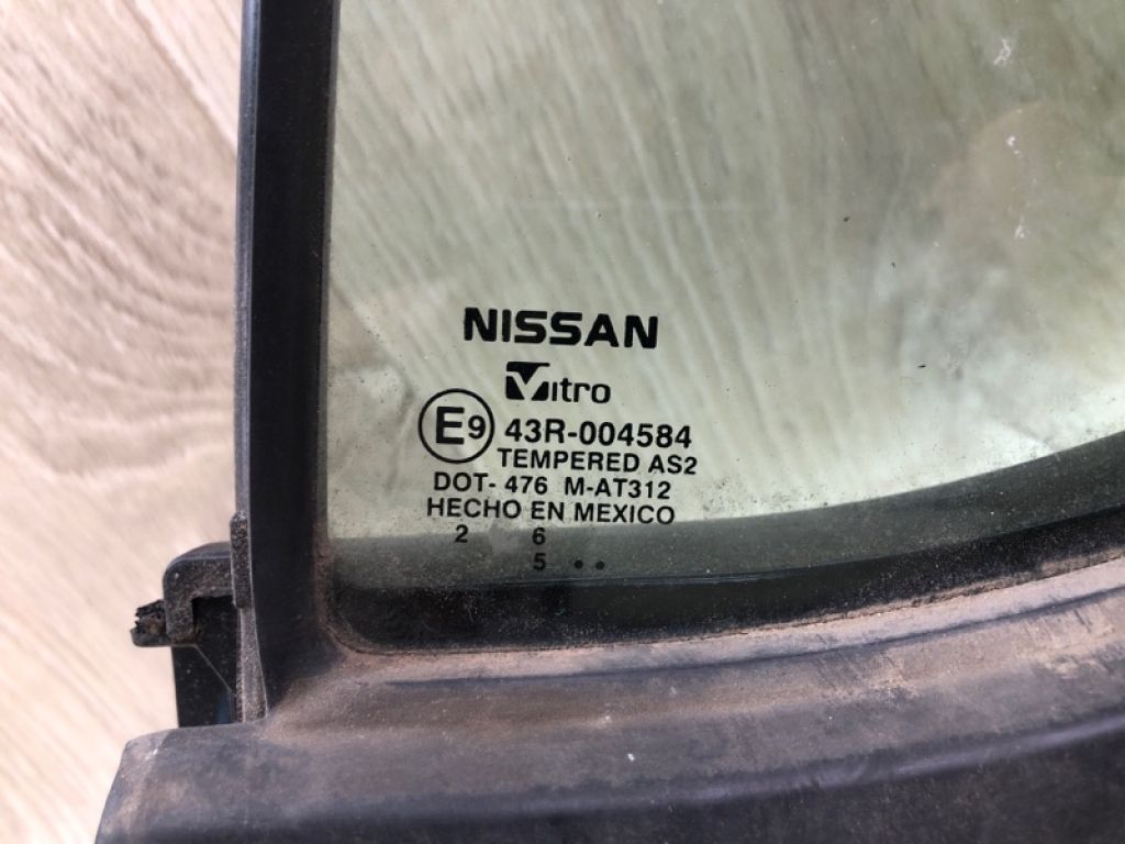 822633BA0A | Скло дверей глухе задн. лів. NISSAN VERSA B17 11-19 - Фото 5