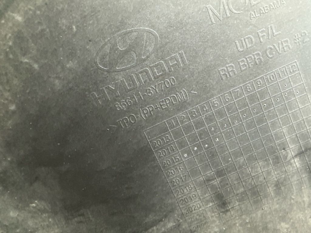 866113Y700 | Бампер задній HYUNDAI ELANTRA MD 10-15 - Фото 10