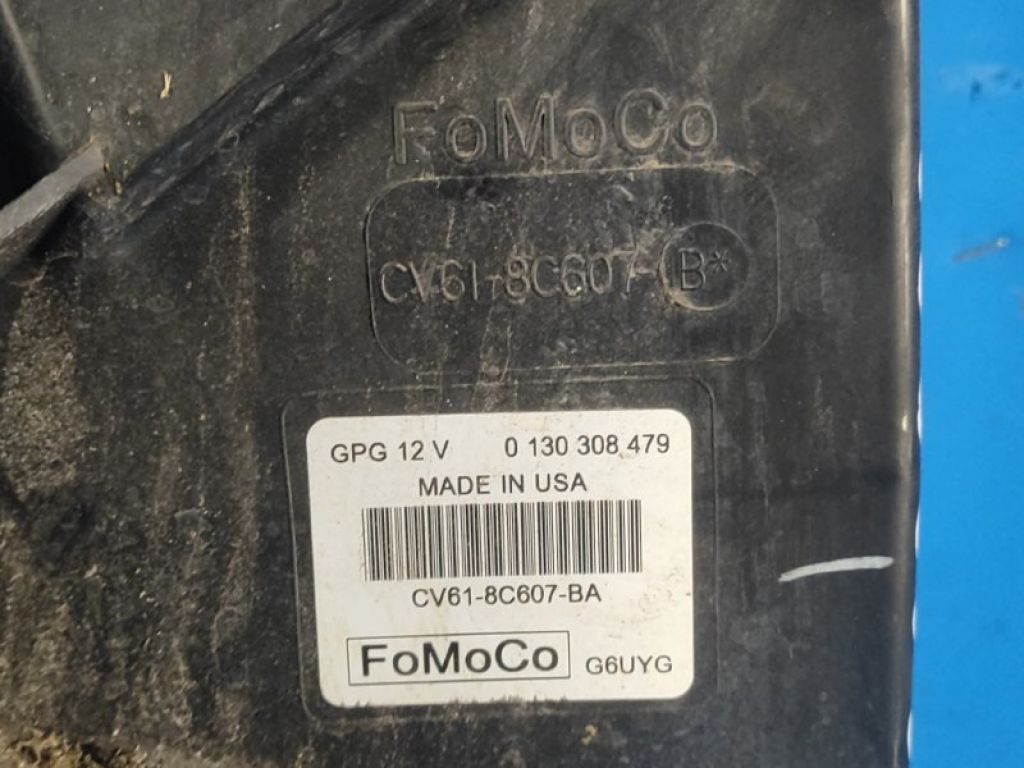 CV6Z-8C607-R | Диффузор вентилятора основного радиатора FORD FOCUS 10-18 - Фото 4