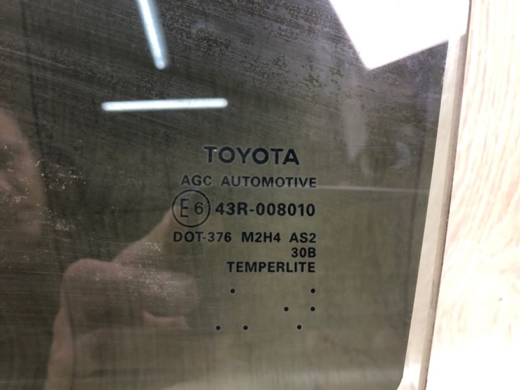 6810406290 | Стекло двери задн. лев. TOYOTA CAMRY 70 17- - Фото 4