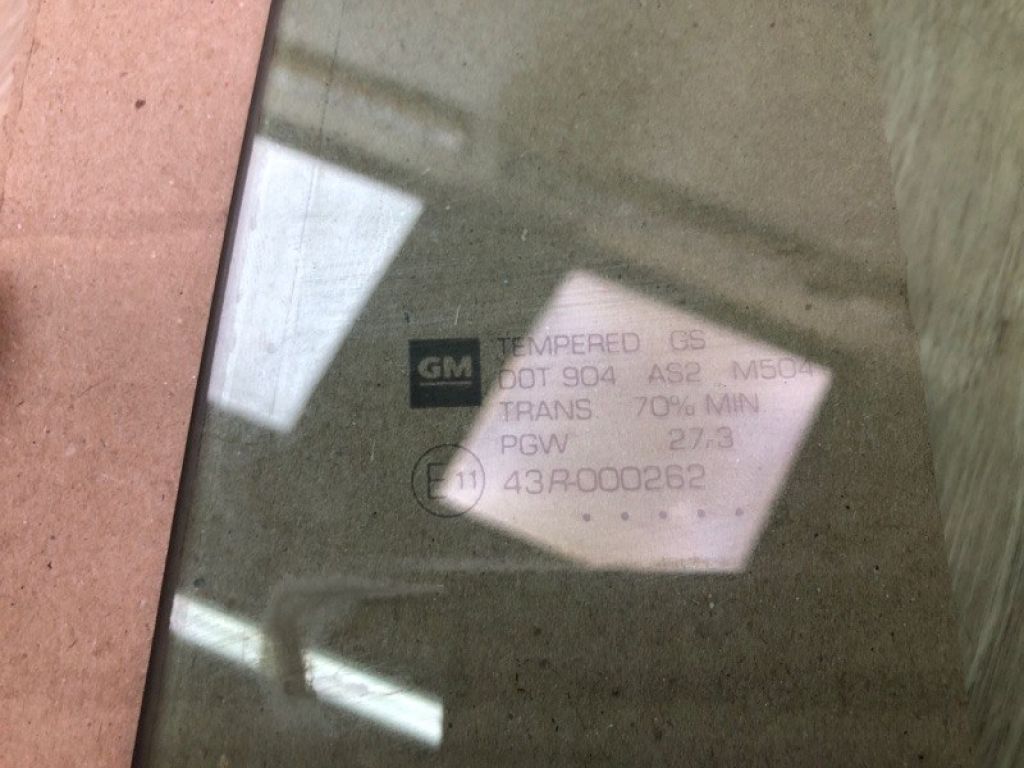 25785033 | Скло дверей задн. лів. CHEVROLET EQUINOX 09-17 - Фото 4