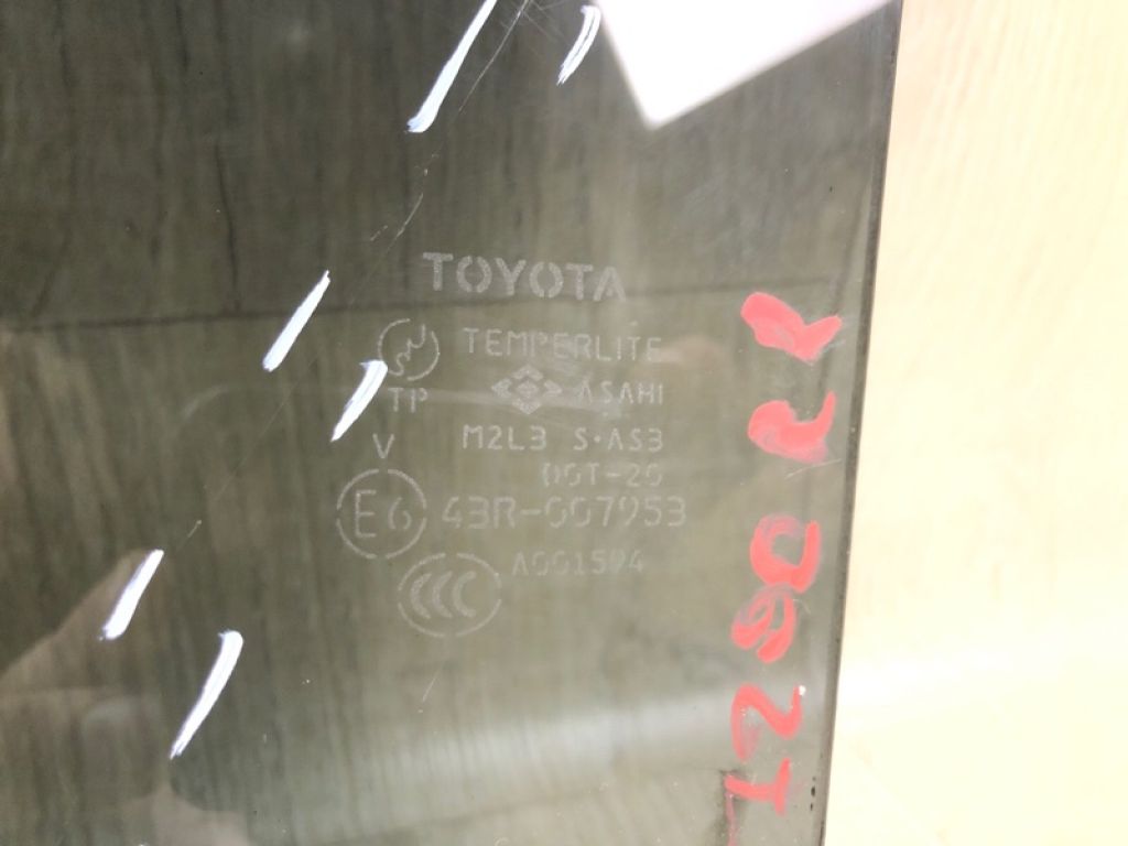 6810342110 | Стекло двери задн. прав. TOYOTA RAV4 05-12 - Фото 4