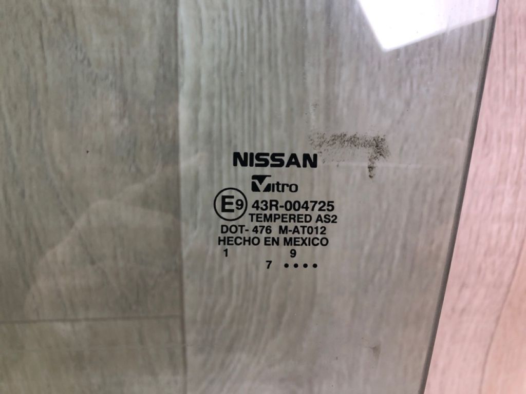 803019KA0A | Скло дверей передн. лів. NISSAN VERSA B17 11-19 - Фото 4