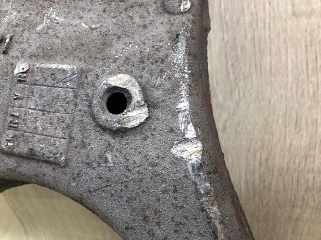 4E0511511F | Рычаг задней подвески поперечный нижний лев. VOLKSWAGEN PHAETON 02-10 - Фото 7