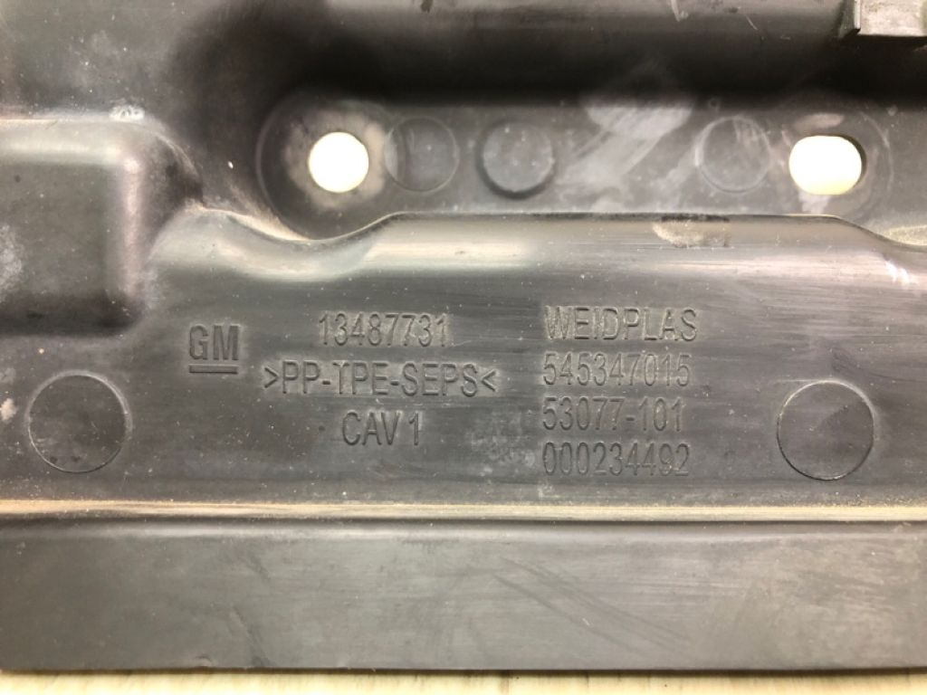 39122801 | Дефлектор радіатора CHEVROLET CRUZE 15- - Фото 5