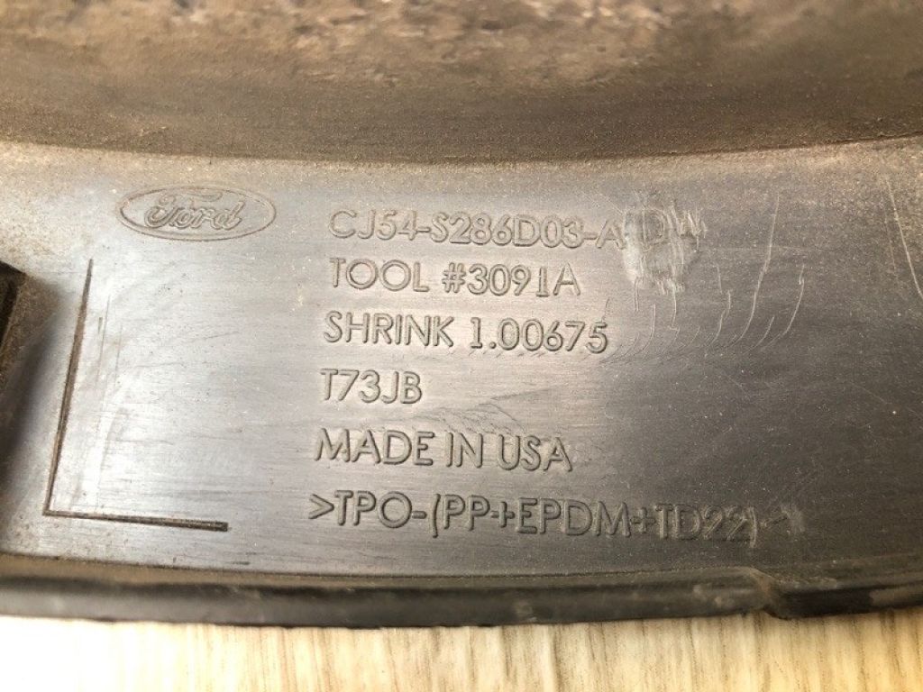 CJ5Z-78290A61-AB | Накладка крыла (расширитель арки) задн. лев. FORD ESCAPE 12-19 - Фото 4