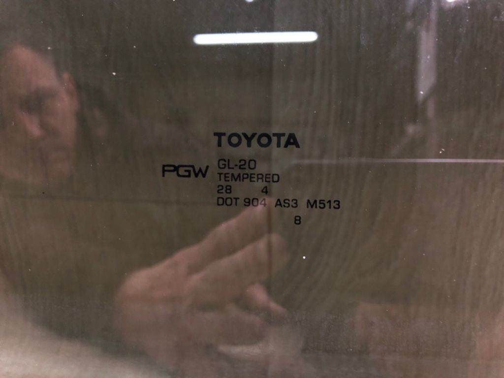 6276008051 | Скло дверей задн. лів. TOYOTA SIENNA 11-16 - Фото 4