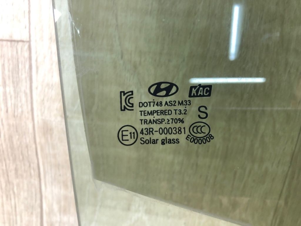 834213X020 | Стекло двери задн. прав. HYUNDAI ELANTRA MD 10-15 - Фото 4